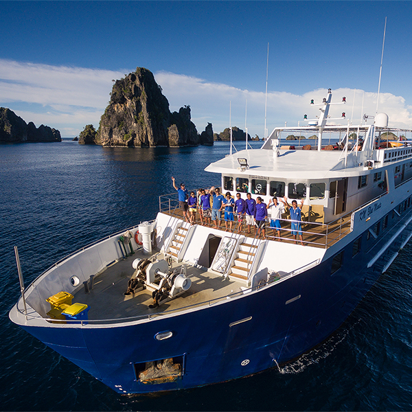 Blue Manta Liveaboard Komodo, Indonesien